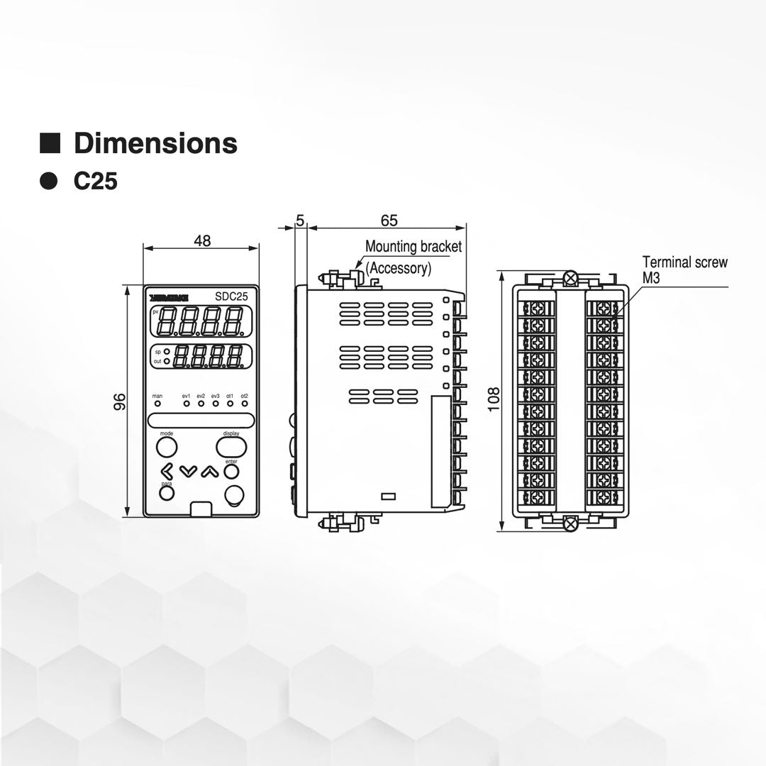 C25TV0UA12K0 | Single Loop Controller C25TV0UA12K0 | Single Loop Controller